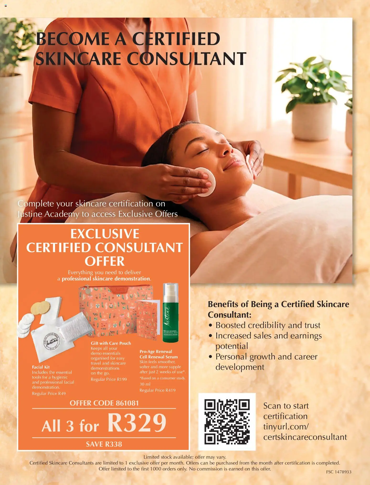 New Justine catalogue – valid from 01/10/2026 | Page: 16 | Products: Serum, Stock