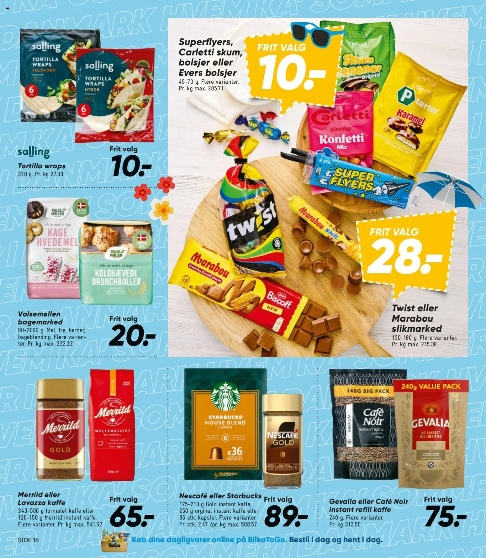 Bilka tilbudsavis – gyldig fra 26/06/2026 | Side: 22 | Produkter: Kaffe, Hvedemel, Bolsjer, Instant Kaffe