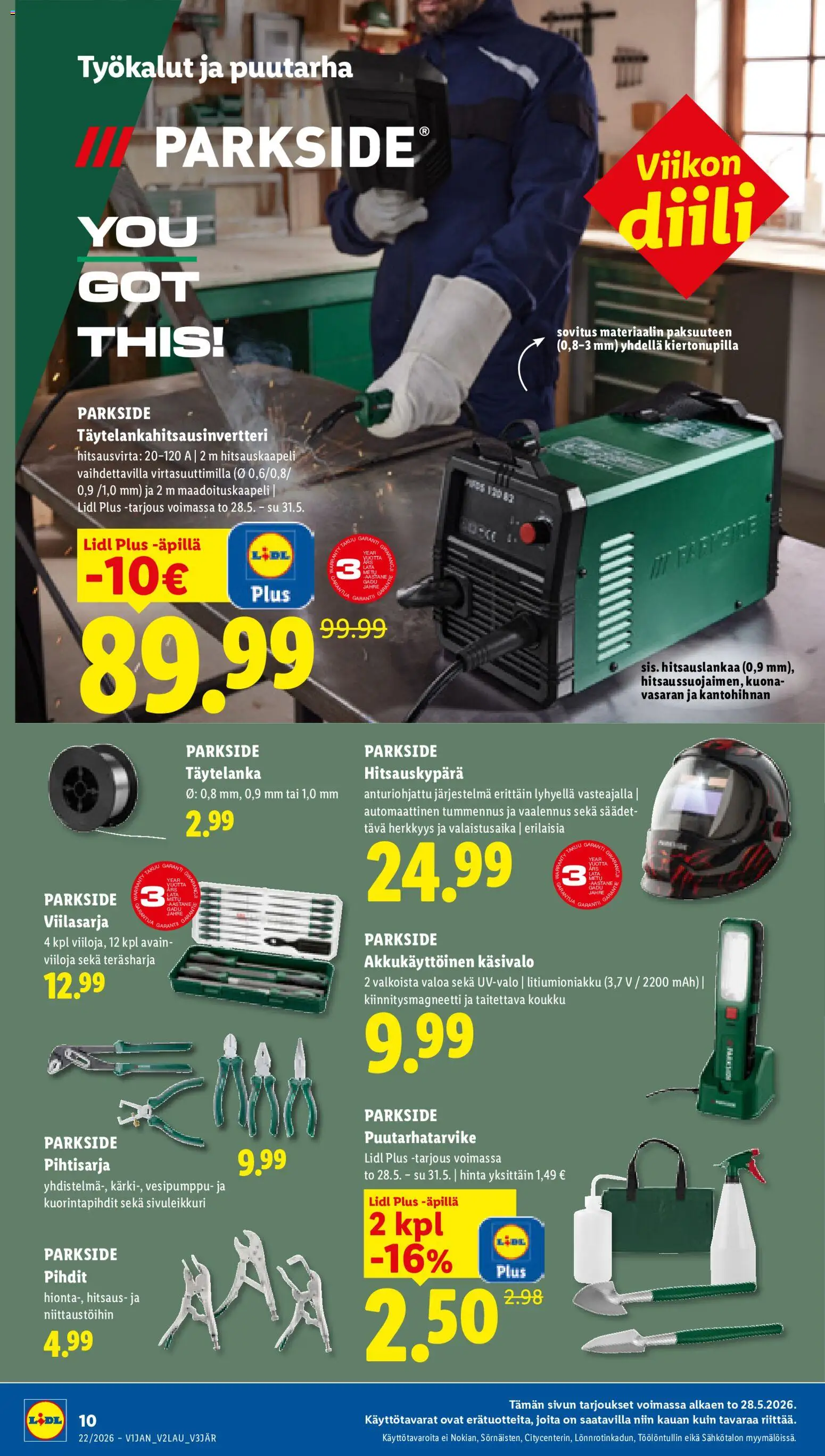 Lidl tarjoukset – voimassa 28.05.2026 alkaen | Sivu: 12