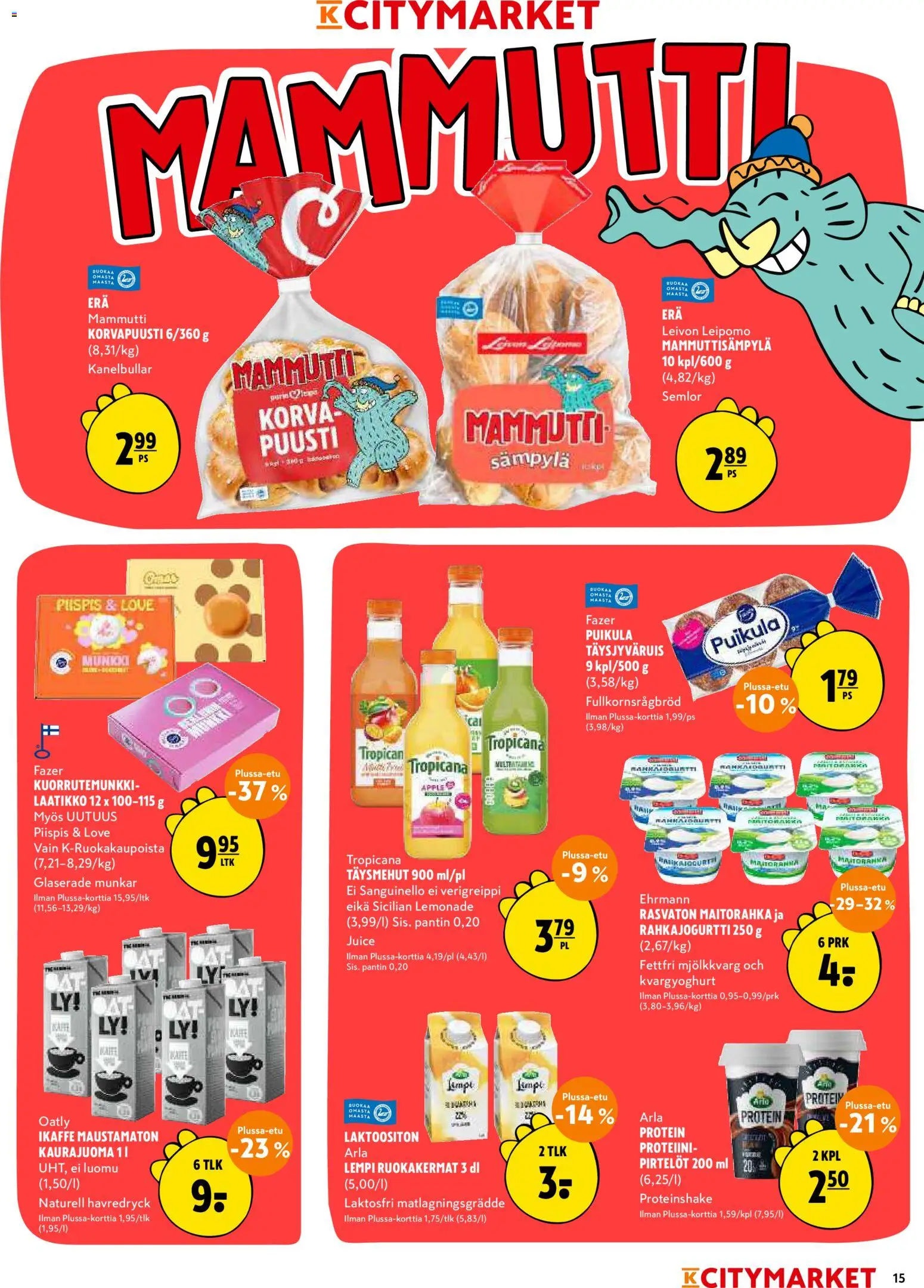 K-Citymarket tarjoukset – voimassa 08/10/2026 alkaen | Sivu: 15