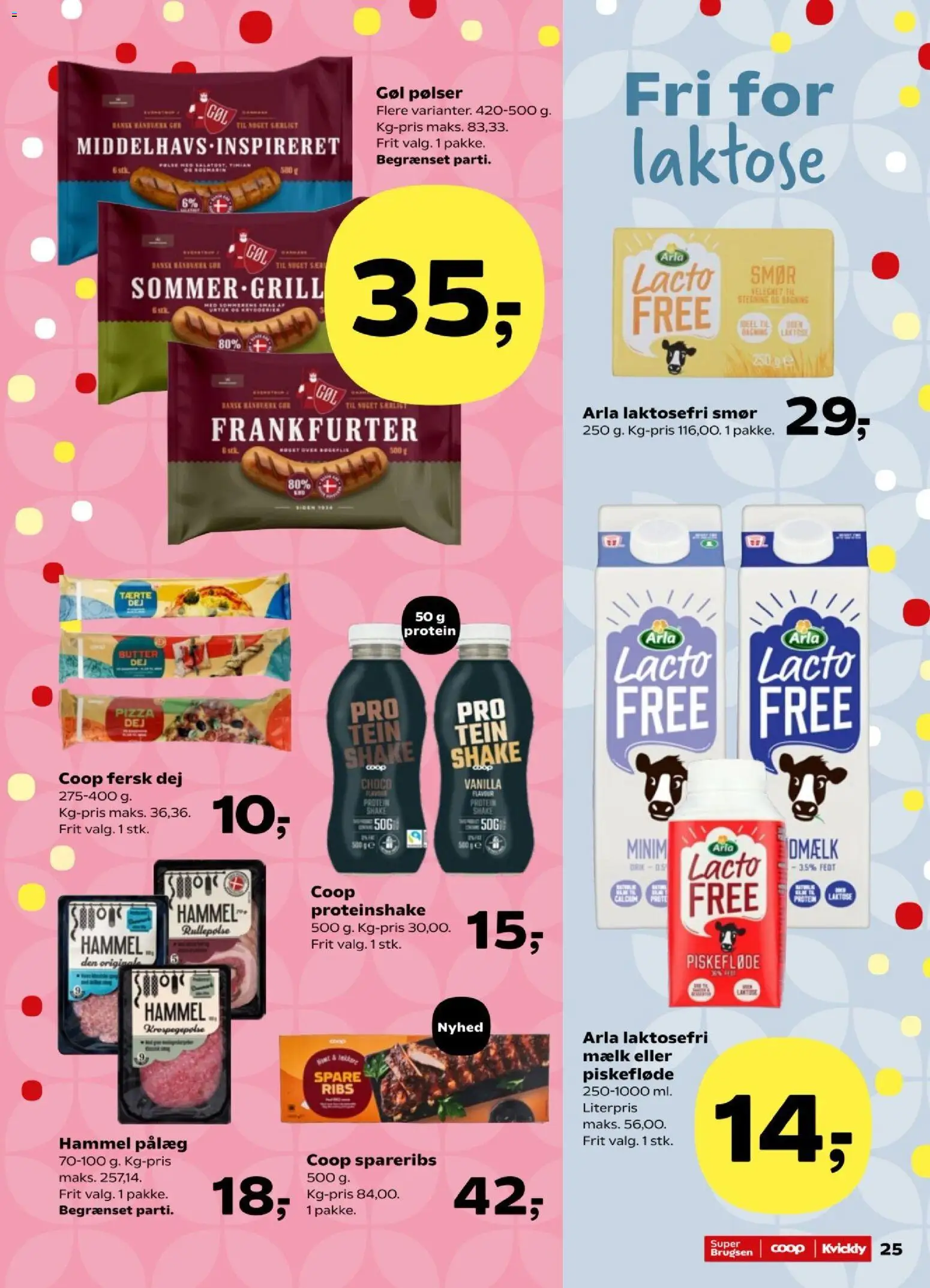 Super Brugsen tilbudsavis – gyldig fra 21/08/2026 | Side: 26 | Produkter: Smør, Pølser, Ribs, Rullepølse
