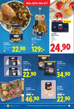 ITALIAMO Stroghino-salami, 250 g - Förhandsvisning av reklamblad från butik Lidl aktuell från 29/06/2026 | Sida: 14