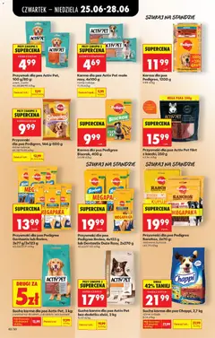 Pogląd oferty "Przysmaki dla psa Pedigree Dentastix lub Rodeo, 3x77 g/3x123 g, MEGAPAKA" - ważna od 25.06.2026 | Strona: 78 | Produkty: Karma dla psa activ pet, Pedigree, Karma dla psa, Sucha karma dla psa