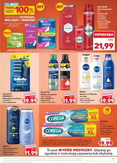 Pogląd oferty "GILLETTE ,  Sensor3+ ,  Maszynka do golenia , 8 wkładów , 1 szt. opakowanie, Gillette Sensor3+ razor, 8 refills, 1 pc. pack" - ważna od 02.07.2026 | Strona: 59 | Produkty: Tampony, Prysznic, Body, Krem