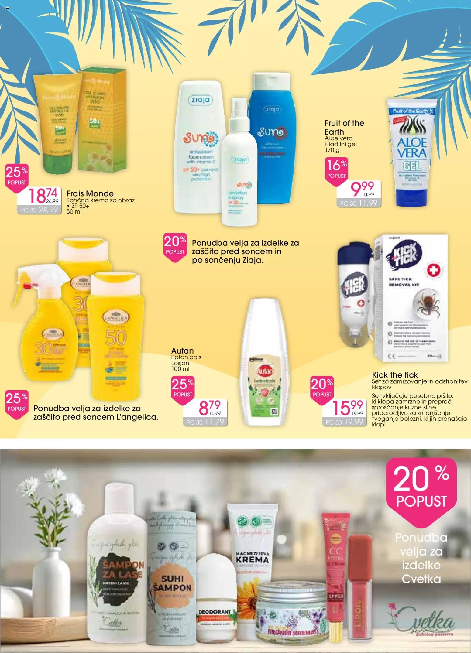 Novi Tuš drogerija katalog ponudbe – veljaven od 15.04.2026 | Stran: 15 | Izdelki: Cc krema, Sampon, Krema, Deodorant