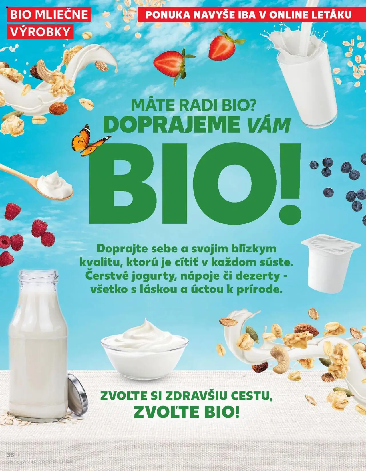 Nové Kaufland akcie – leták je platný od 26.06.2025 | Strana: 38 | Produkty: Nápoje