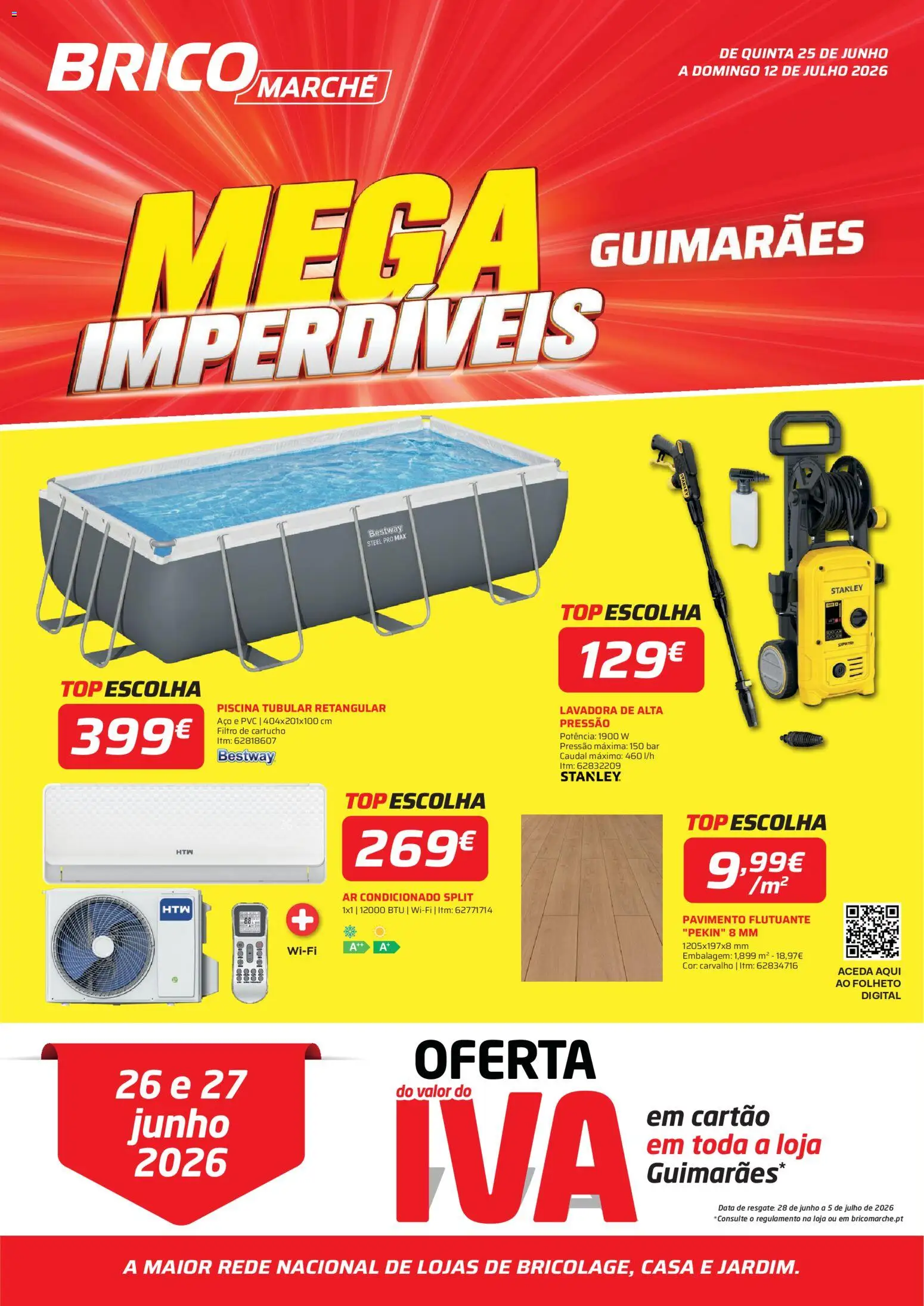 BricoMarché  Mega Imperdíveis - Guimarães │ válido de 25/06/2026 | Página: 1