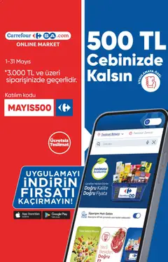 07.05.2026 tarihinden itibaren geçerli olan CarrefourSA kataloğu önizlemesi | Sayfa: 13