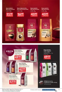 Pogląd oferty "Makro gazetka - Kawa Herbata" - ważna od 29.09.2026 | Strona: 3 | Produkty: MK Cafe Crema, Kawa ziarnista, Kawa rozpuszczalna, Kawa mielona