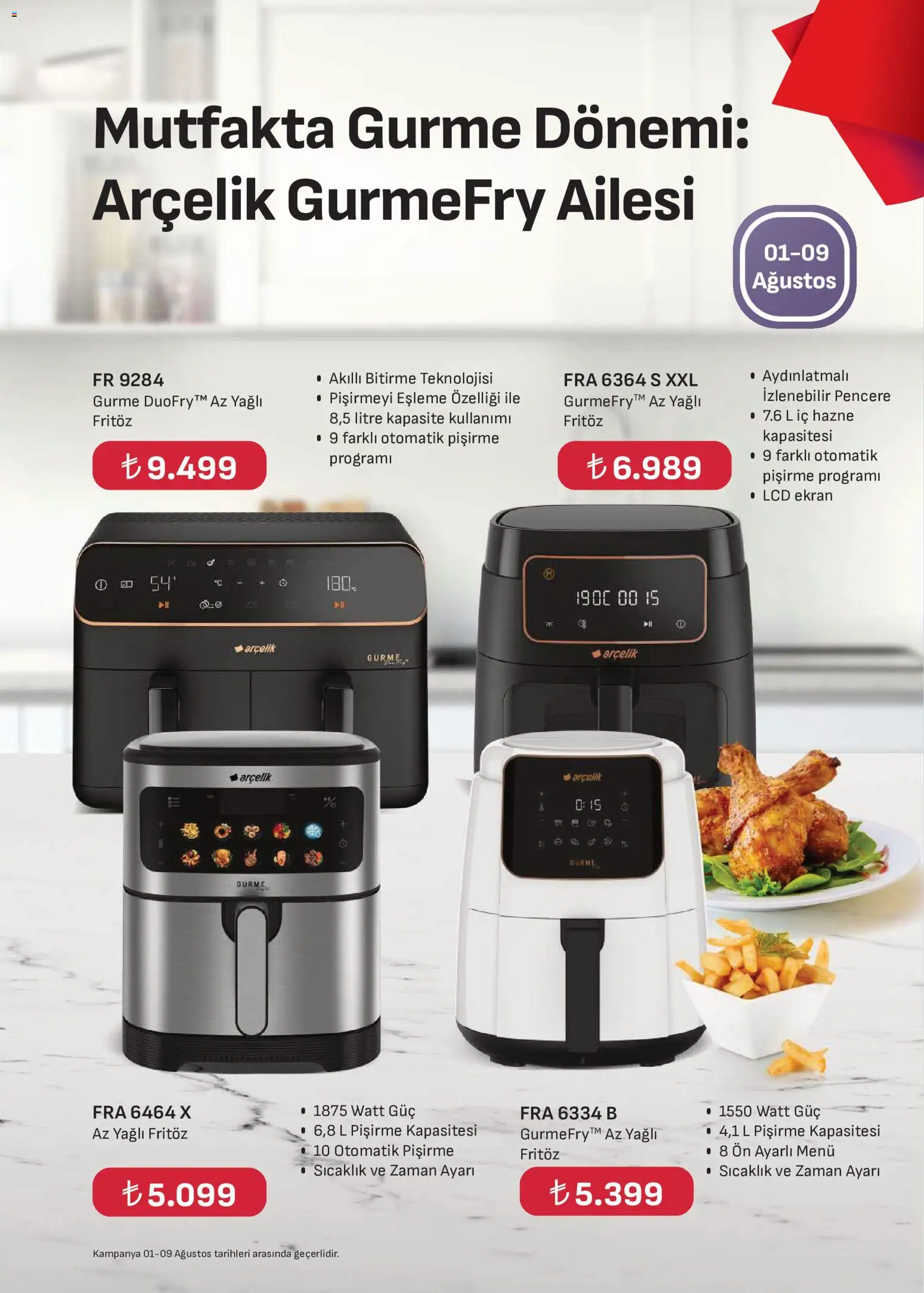 Arçelik Katalog - 01 Ağustos 2026 tarihinden itibaren geçerlidir | Sayfa: 52