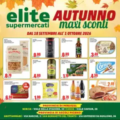 Anteprima del volantino Elite Supermercati volantino Grottammare valido a partire dal 18/09/2026