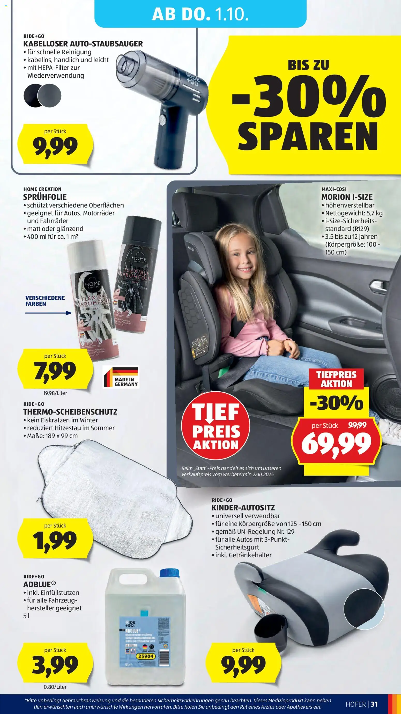 Hofer Flugblatt gültig ab 25.09.2026 | Seite: 39
