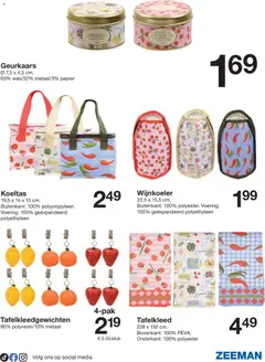 Zeeman folder - Voorbeeld van een folder van Zeeman, geldig van 06.06.2026 | Pagina: 7 | Producten: Papier, Gnocchi, Blush