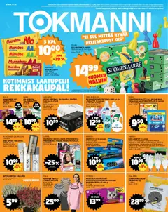 Tokmanni-mainoslehti voimassa 05/10/2026 alkaen