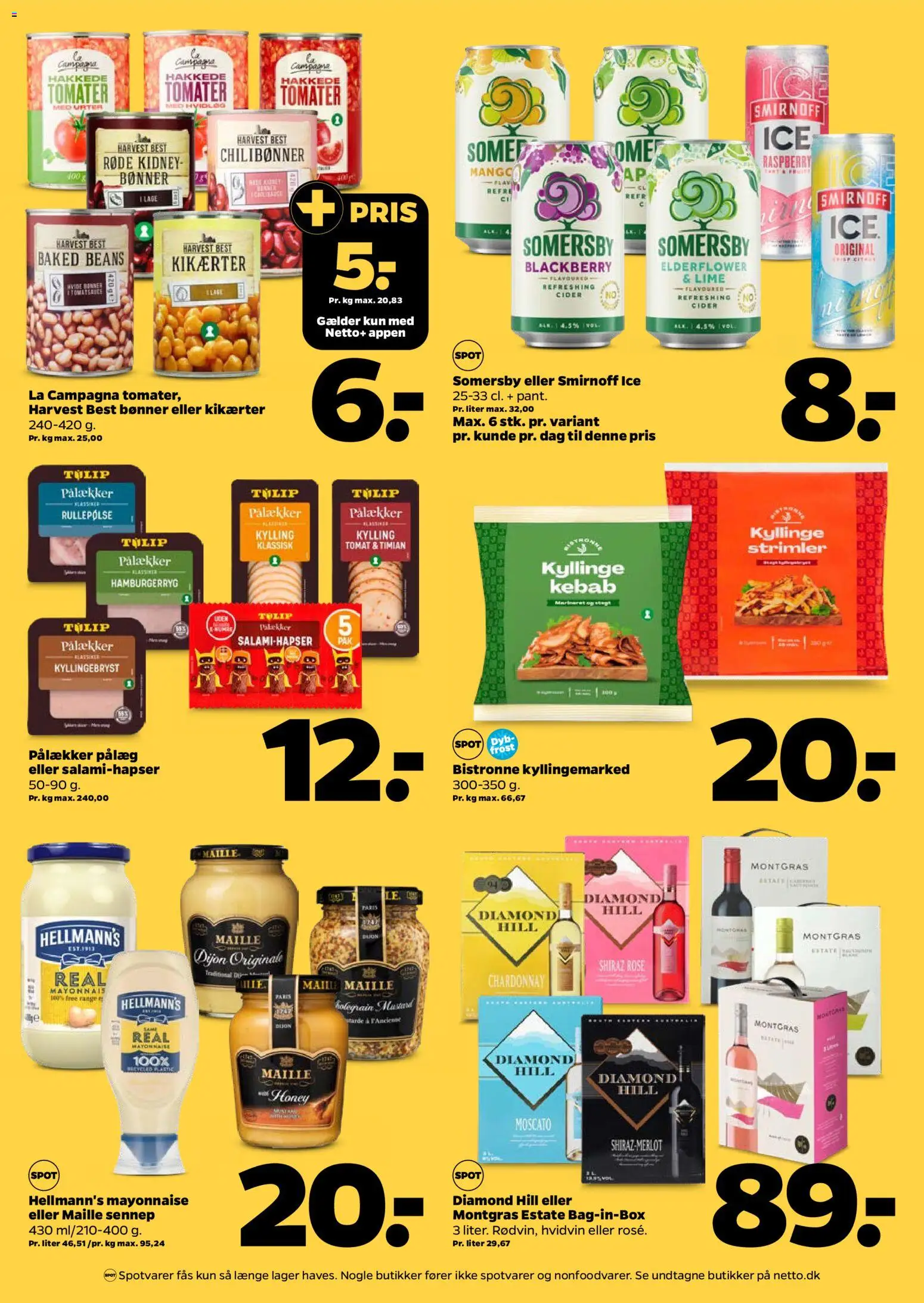 Netto tilbudsavis – gyldig fra 23.05.2026 | Side: 2 | Produkter: Kebab, Rullepølse, Sennep, Timian