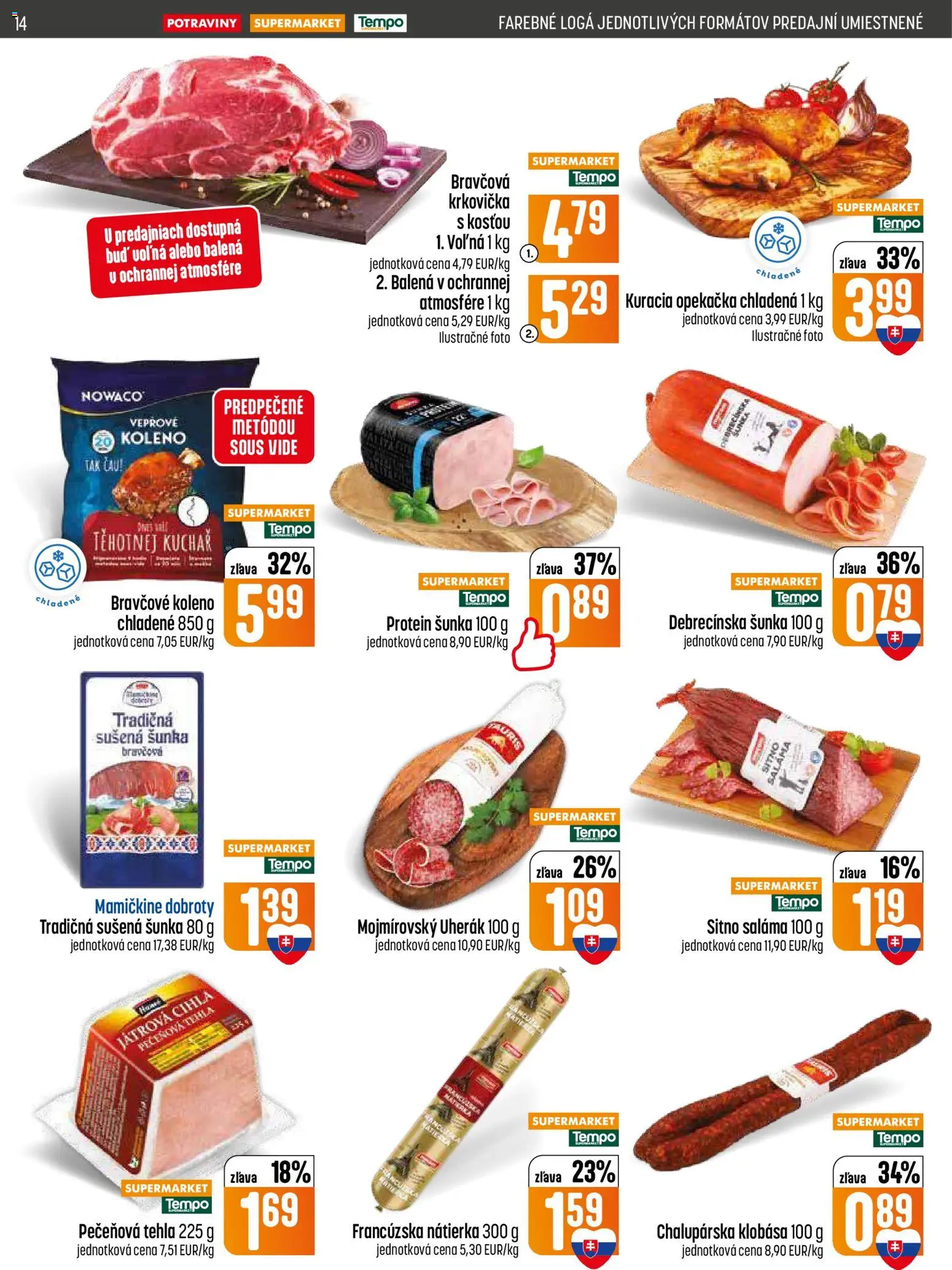Nové COOP Jednota akcie – leták je platný od 02.07.2026 | Strana: 14