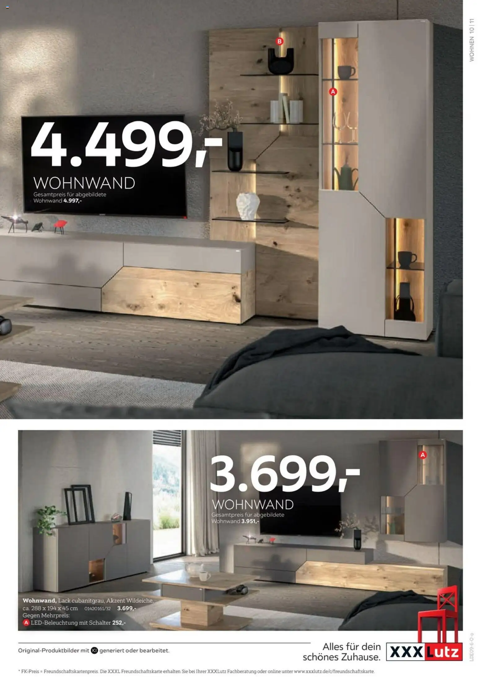 XXXLutz Last-Minute-Preis – gültig ab 19.09.2026 | Seite: 11 | Produkte: Wohnwand