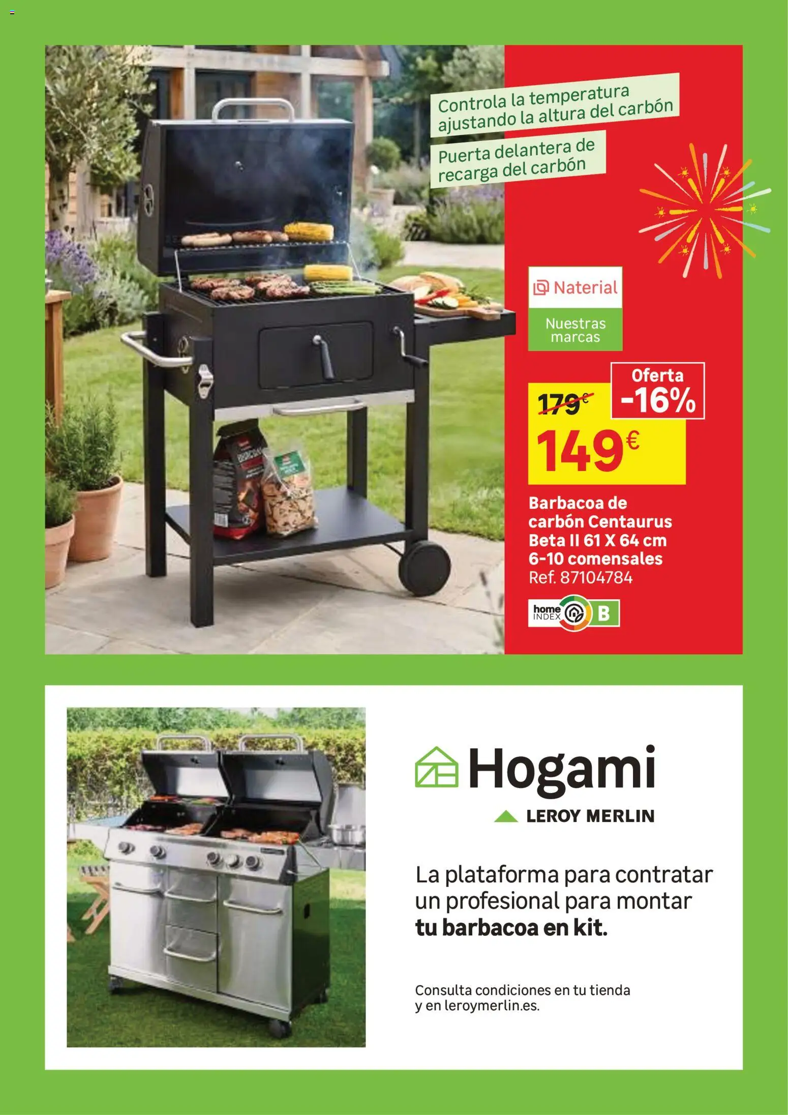 Leroy Merlin catálogo │ válido desde el 23/06/2026 | Página: 16 | Productos: Barbacoa