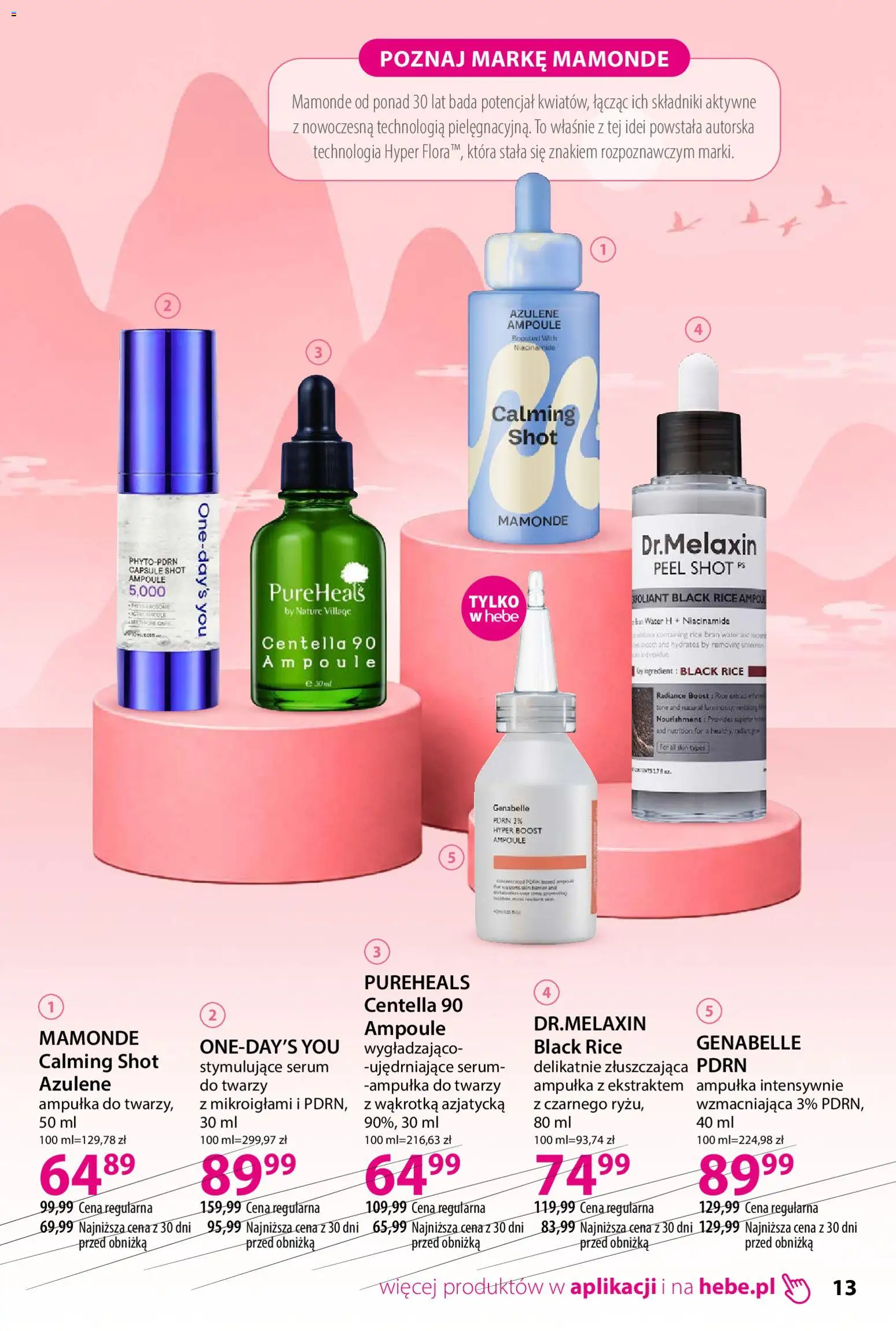 Hebe gazetka - Katalog koreanski od 01.10.2026 | Strona: 13