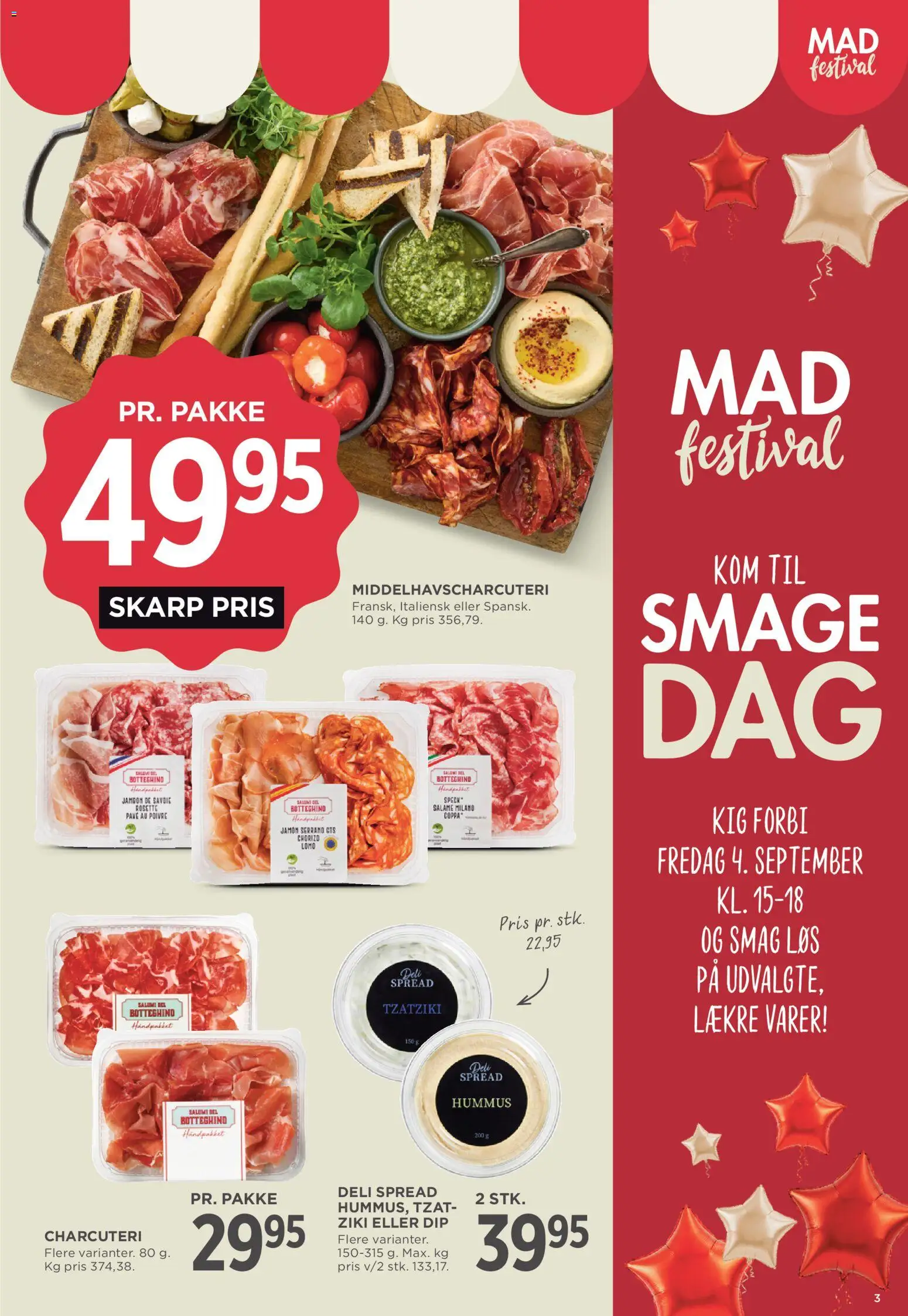 Meny tilbudsavis – gyldig fra 04/09/2026 | Side: 3 | Produkter: Tzatziki