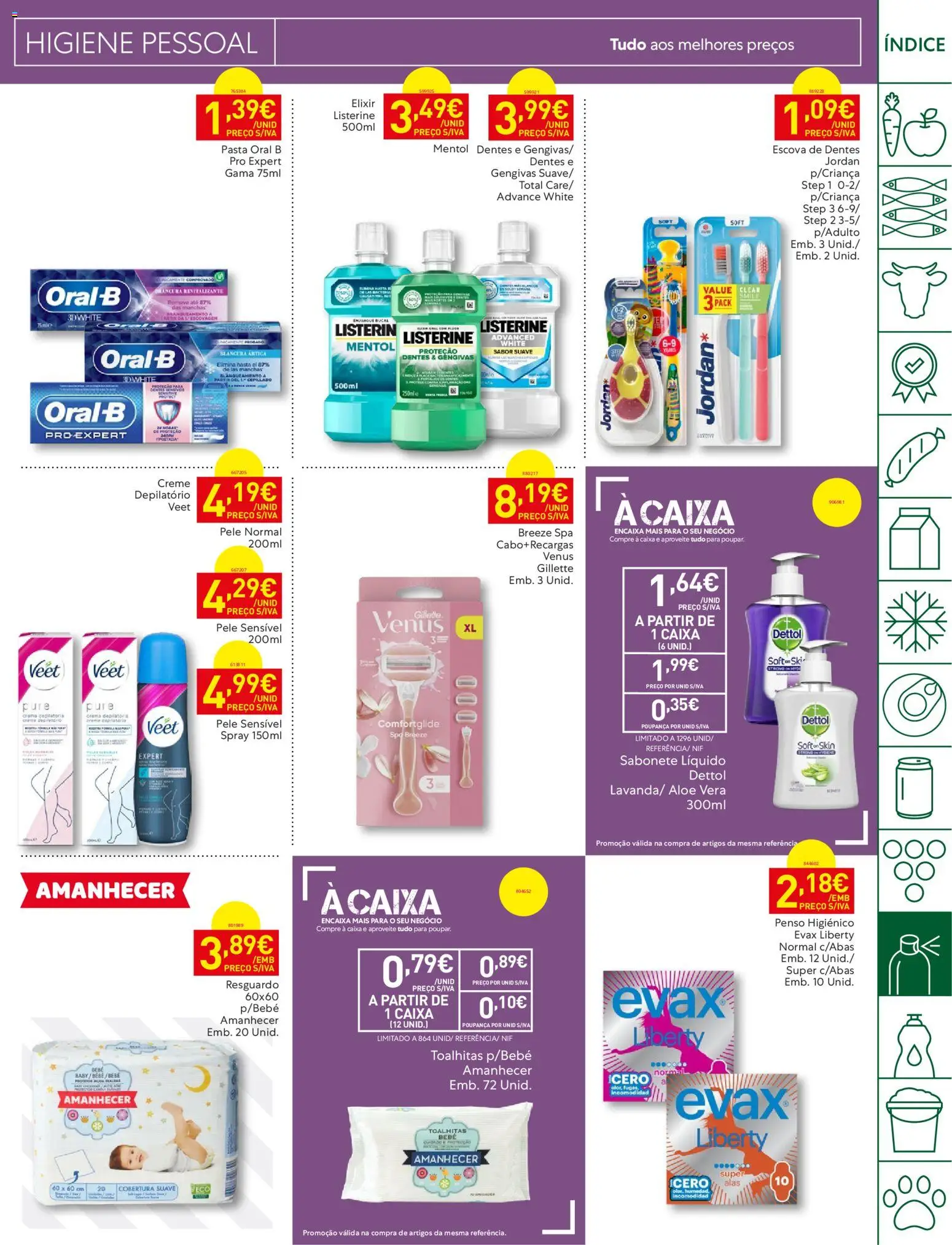Recheio folheto │ válido de 23/06/2026 | Página: 33 | Produtos: Sabonete líquido, Escova de dentes, Caixa, Creme