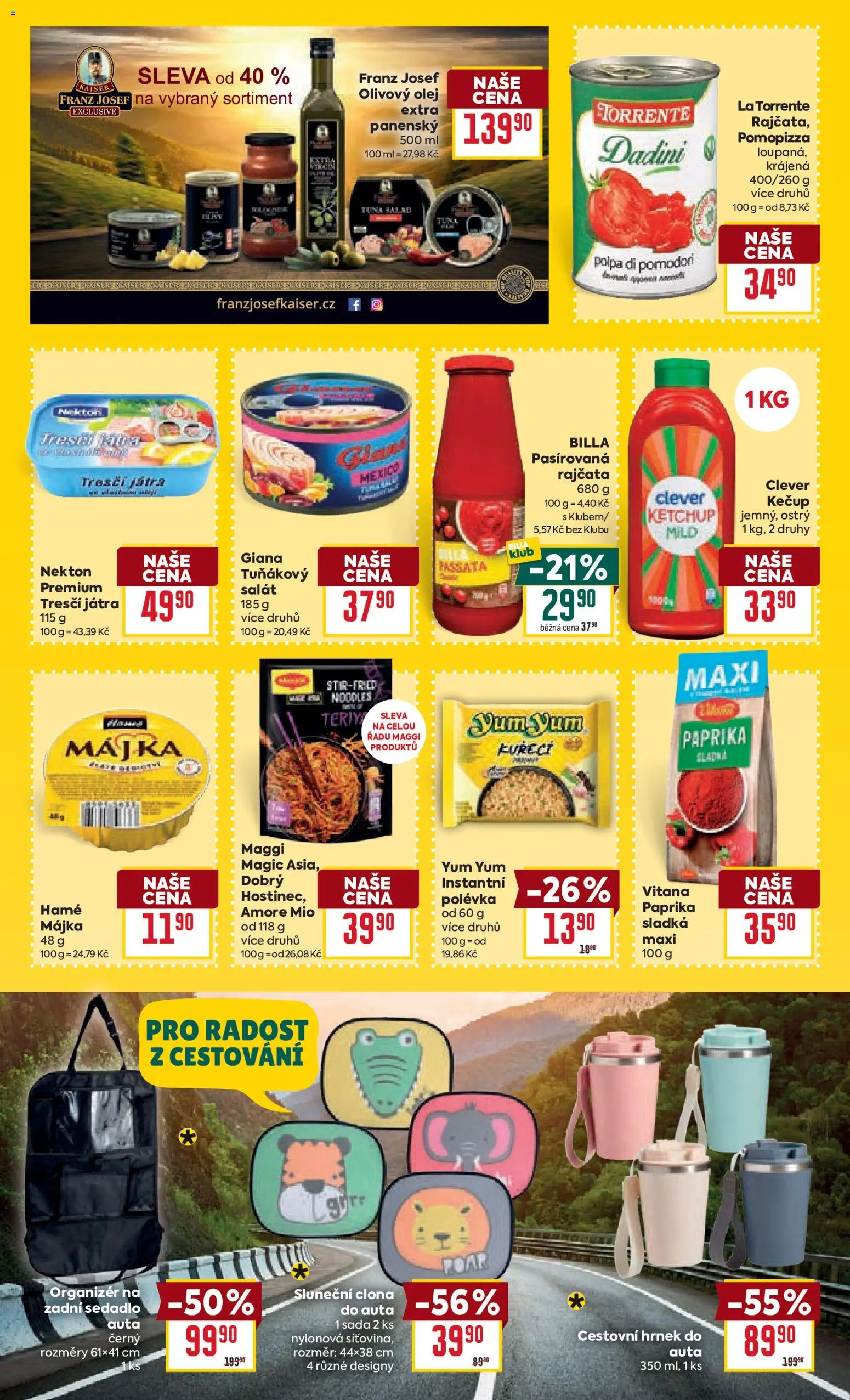 Billa Velký leták od 06.05.2026 | Strana: 18 | Produkty: Maggi, Hrnek, Salát, Paprika
