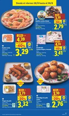 Vista previa Albóndigas de pollo y pavo, 18 unidades, 420 g válido desde el 24/08/2026 | Página: 23