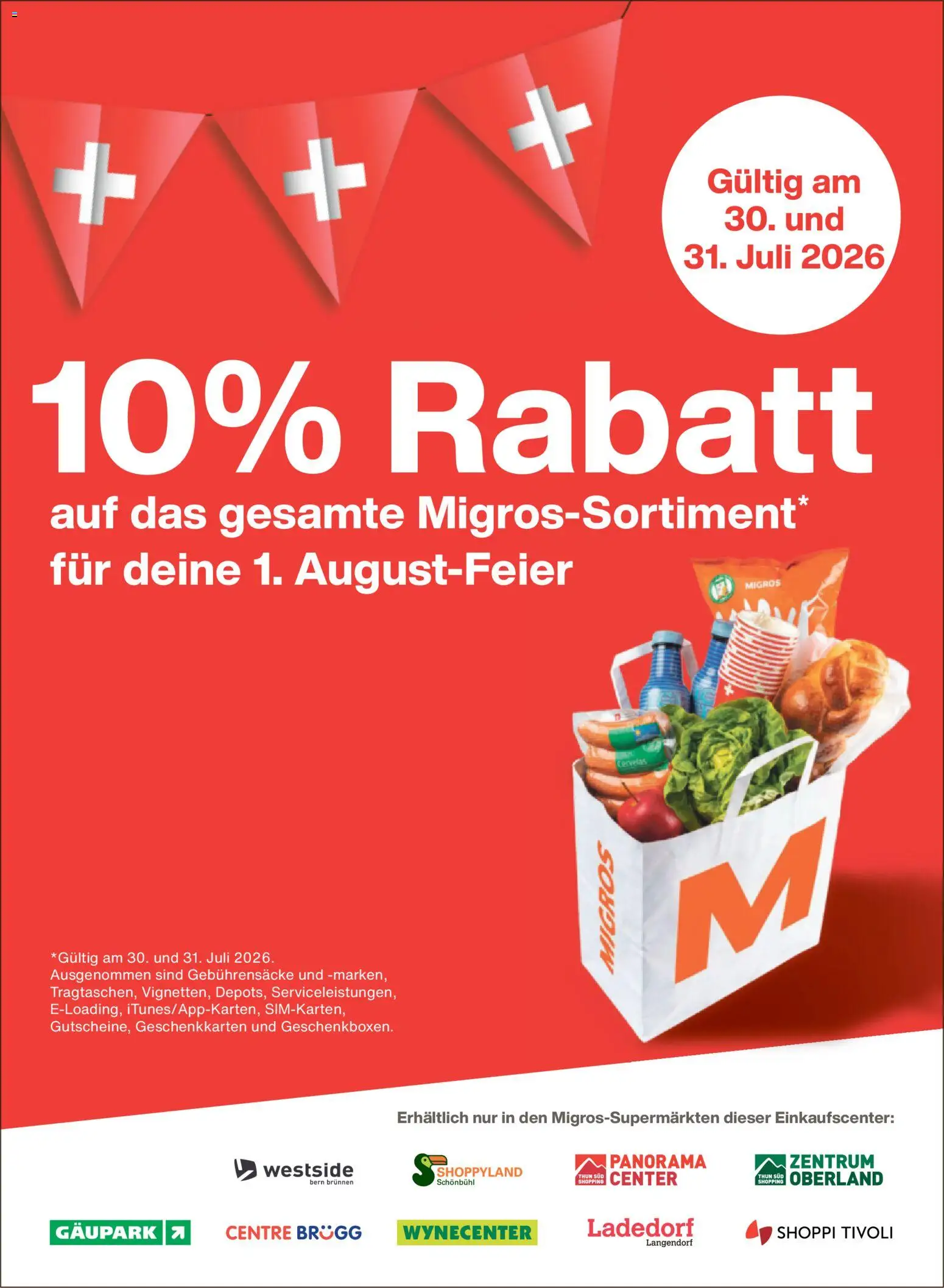 Migros aktionen Magazin – gültig ab 22.07.2026 | Seite: 30