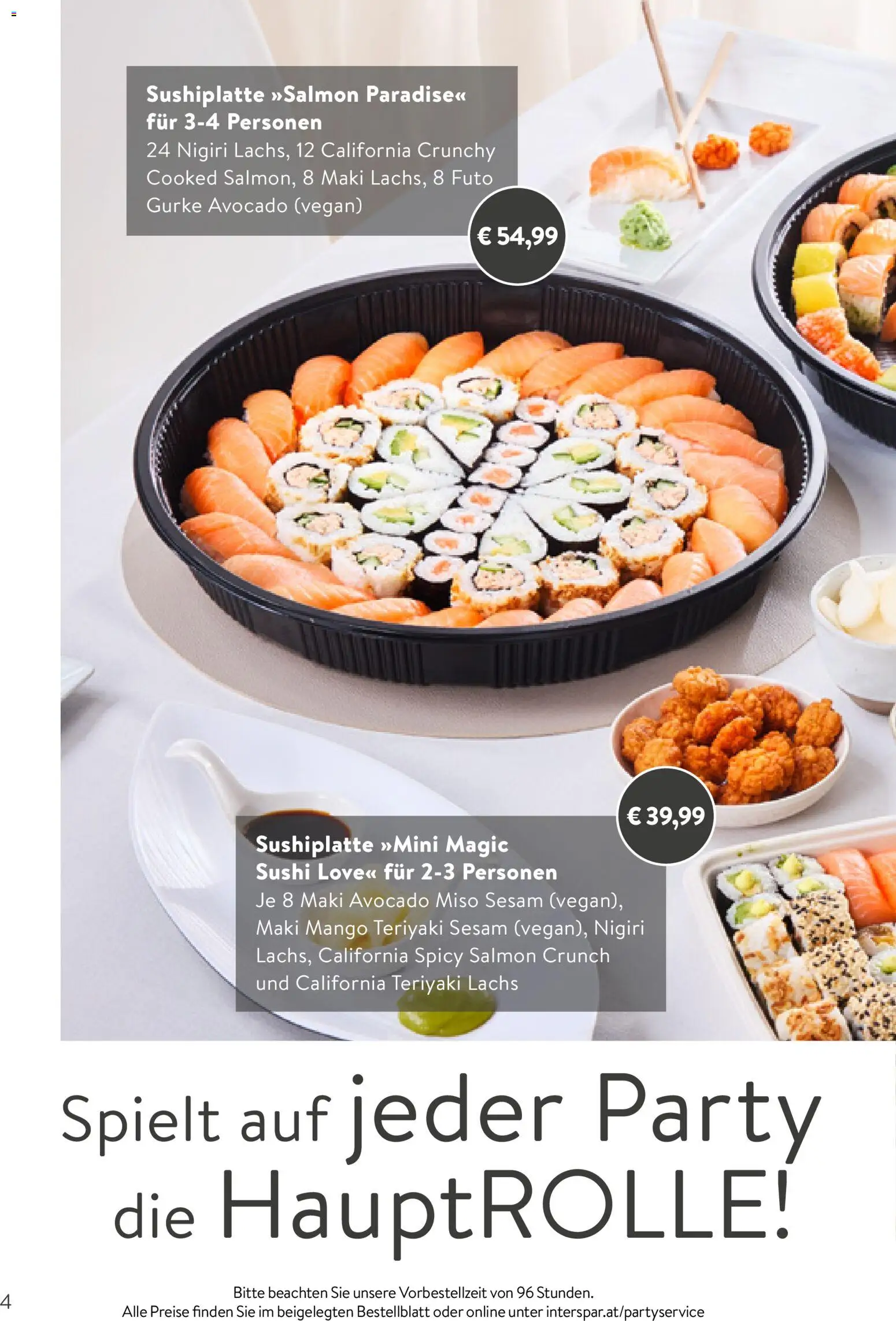 Interspar Partyservice gültig ab 01.06.2026 | Seite: 4 | Produkte: Avocado, Mango