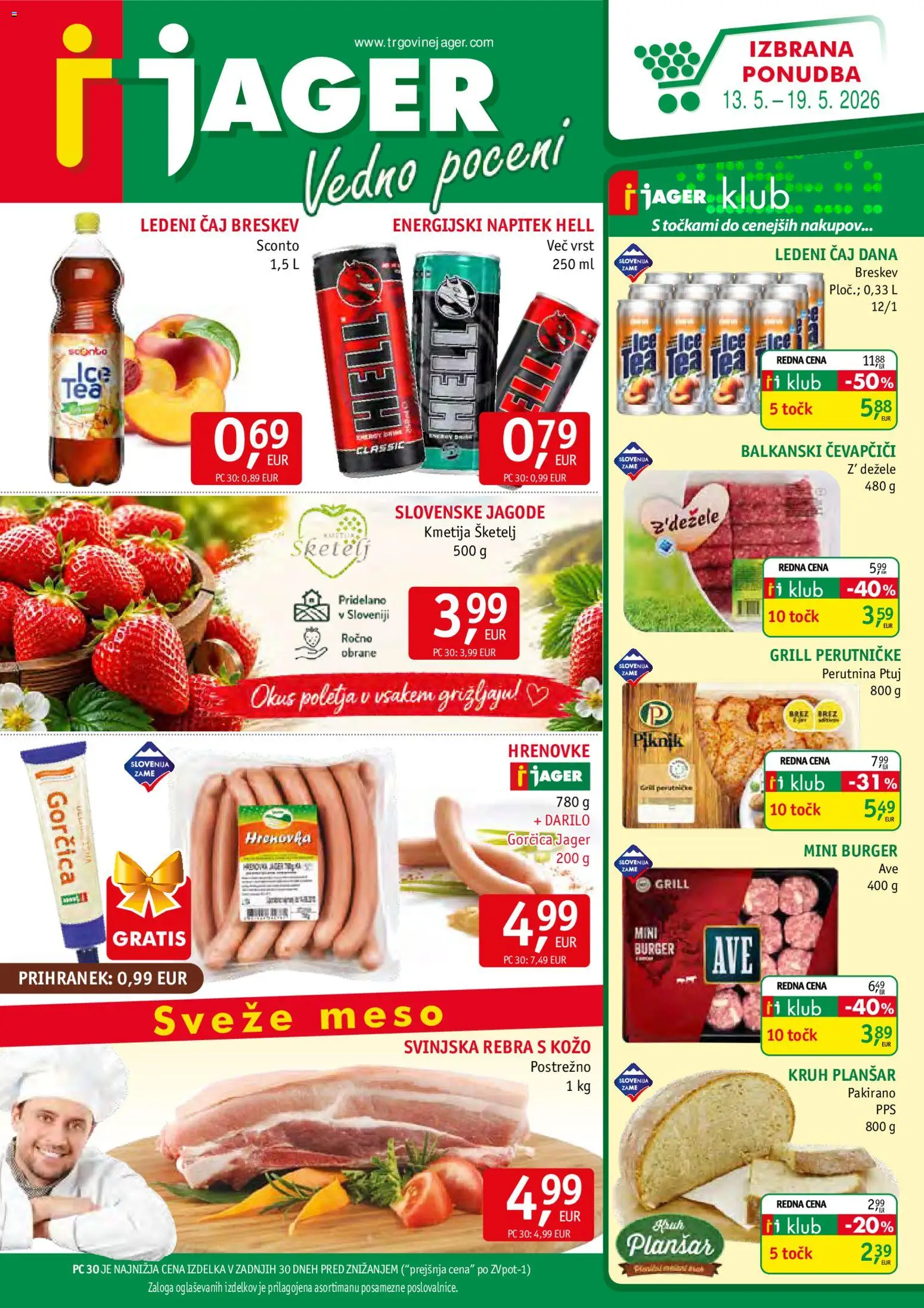 Novi Jager katalog ponudbe – veljaven od 13.05.2026 | Stran: 1