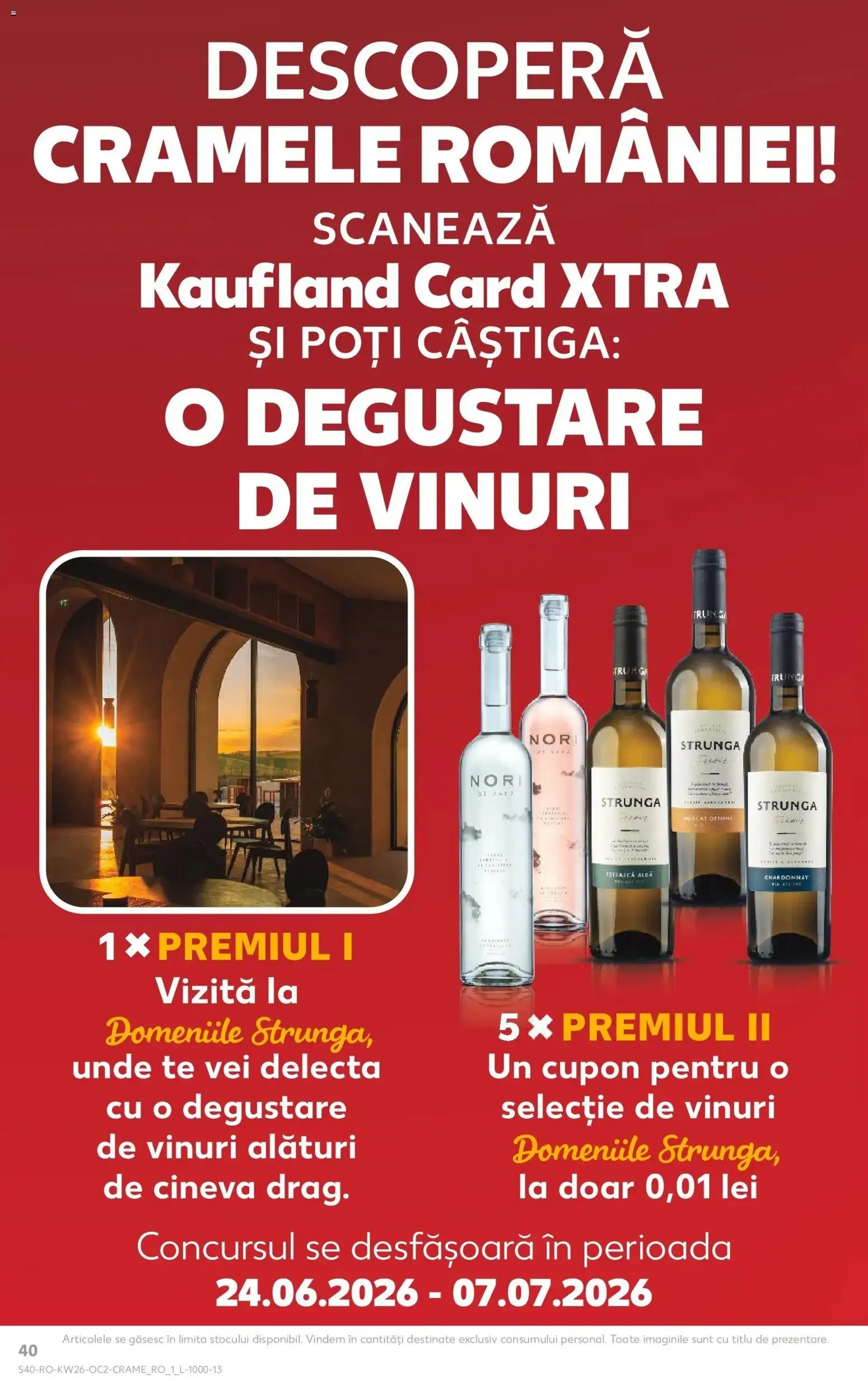 Noul catalog Kaufland – valabil de la 24.06.2026 | Pagină: 40 | Produse: Vin