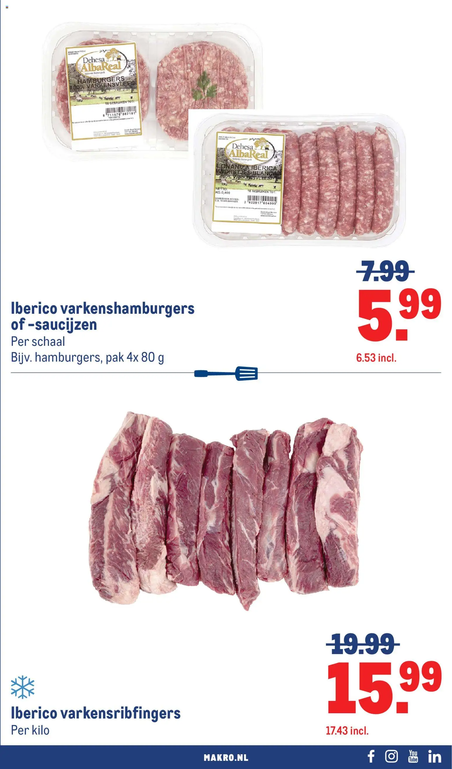 {H1} | Pagina: 13 | Producten: Varkensvlees, Schaal, Szeletelt bacon
