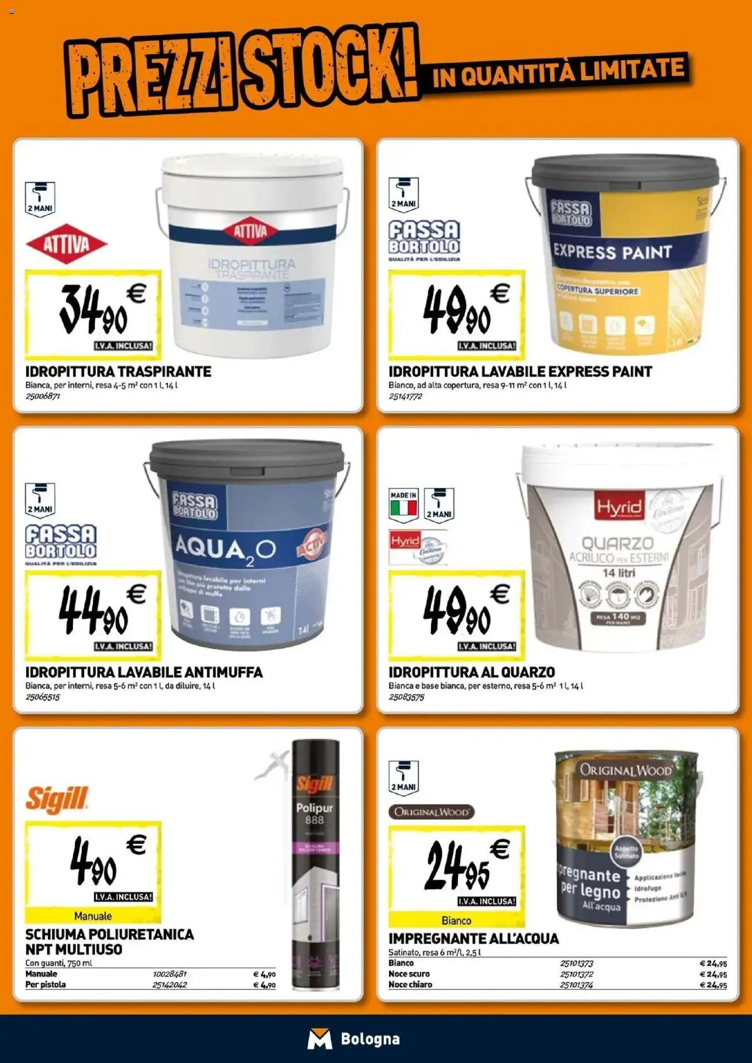 Nuovo TECNOMAT - Straordinari prezzi stock! dal 24/09/2026 > offerte anteprima 🛍️ | Pagina: 14 | Prodotti: Schiuma, Impregnante