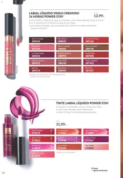 Vista previa Catálogo AVON campaña 10 válido desde el 01/10/2026 | Página: 32 | Productos: Tinte, Col, Granada