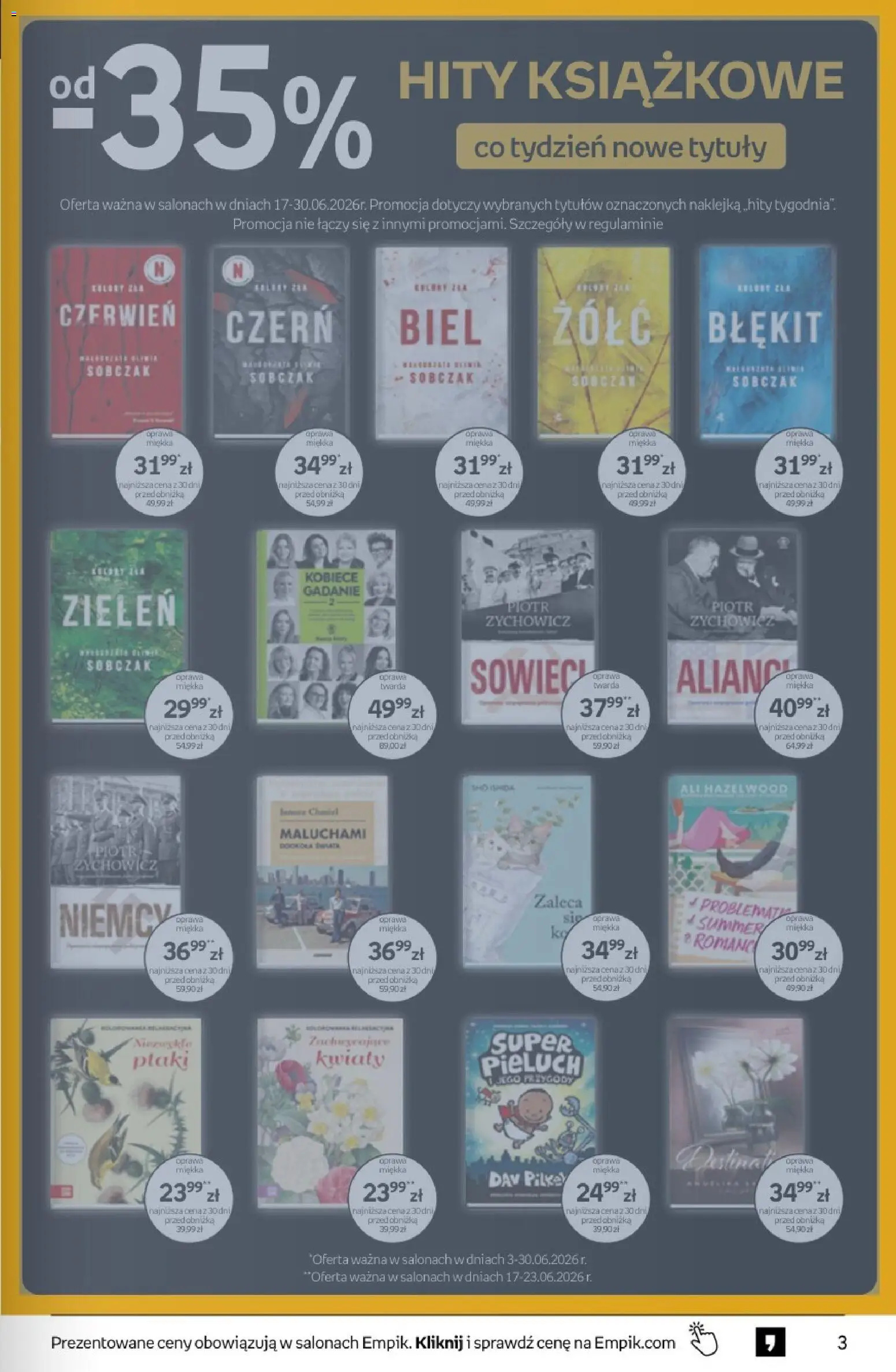 Empik promocje od 17.06.2026 | Strona: 3 | Produkty: Kwiaty