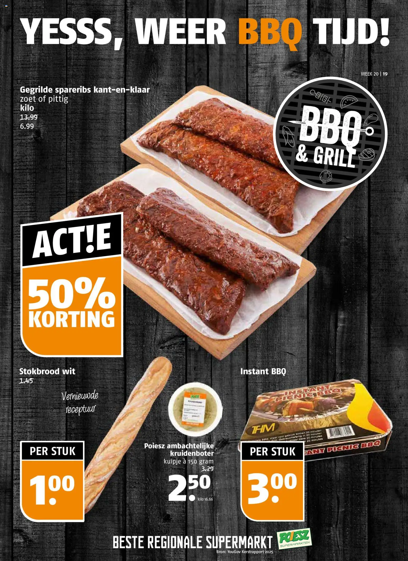 {H1} | Pagina: 19 | Producten: Stokbrood, Grill