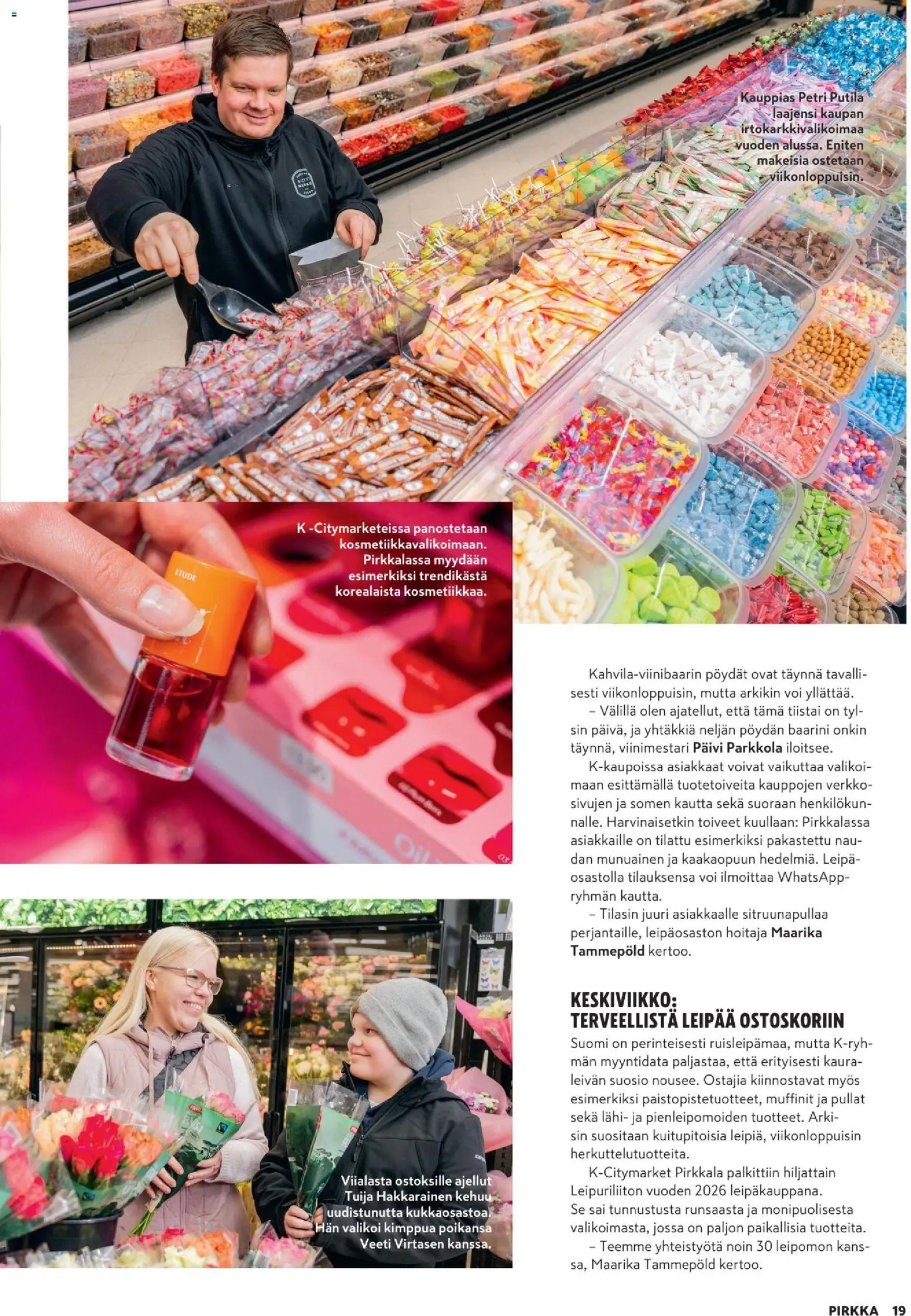 K-Citymarket tarjoukset - Pirkka – voimassa 06.05.2026 alkaen | Sivu: 19 | Tuotteet: Kaura, Voi, Leipä
