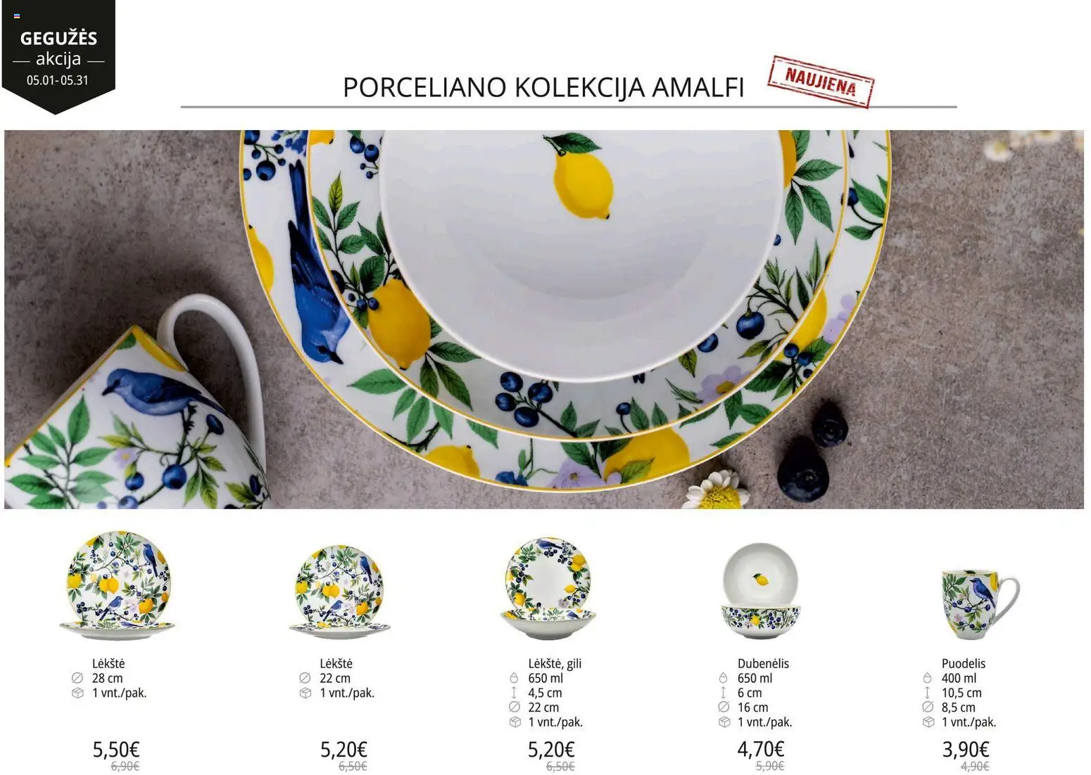 ePromo akcijos nuo 2026.05.01 | Puslapis: 5 | Prekių: Puodelis, Lėkštė