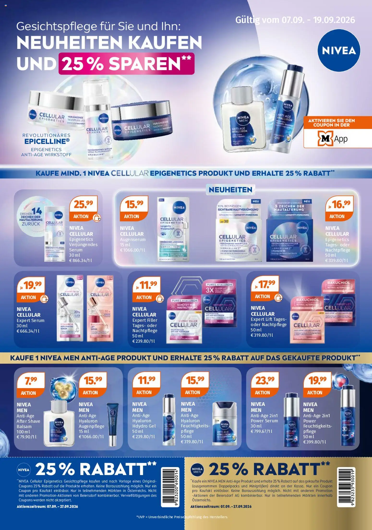 Müller Nivea Must-haves! gültig ab 07.09.2026 | Seite: 1