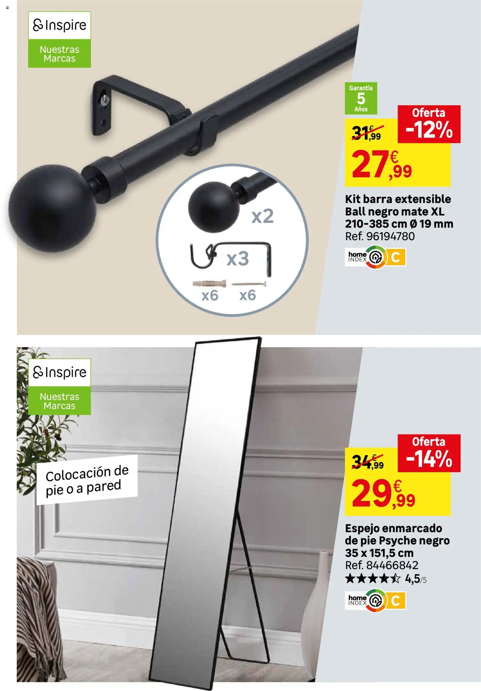 Leroy Merlin catálogo │ válido desde el 25/08/2026 | Página: 29 | Productos: Espejo