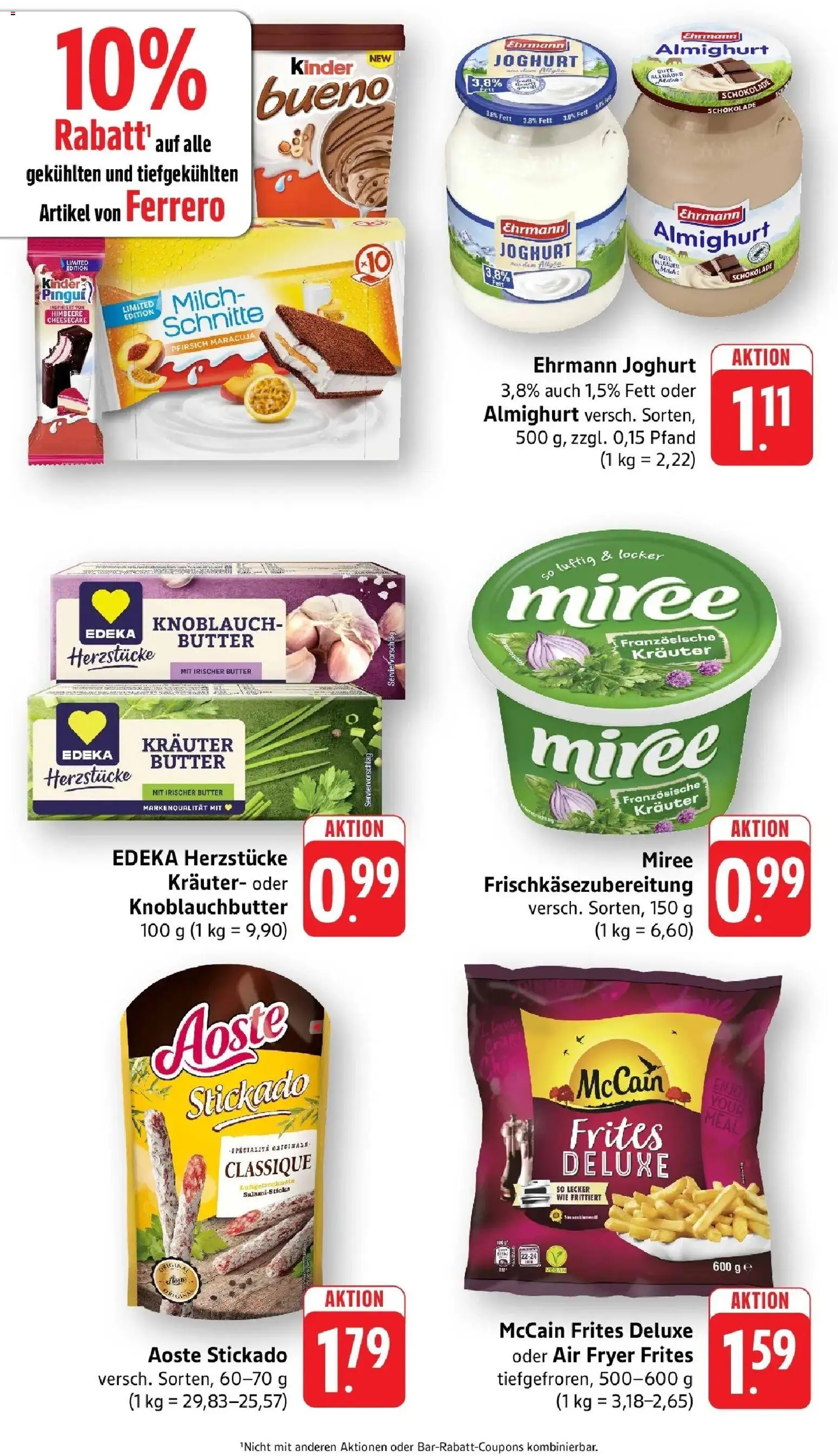 nah & gut Prospekt Birkendorf – gültig ab 29.06.2026 | Seite: 5 | Produkte: Butter, Joghurt, Knoblauch, Pfirsich