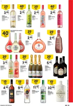 Pré-visualização Continente - Açores Cervejas, Vinhos e Mariscos válido de 09.06.2026 | Página: 11 | Produtos: Espumante, Cachaça, Vinho, Gin