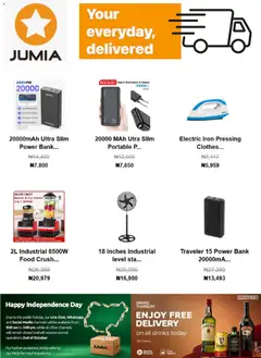 Offer preview "Jumia Catalogue" | Page: 4 | Products: Blender, Food, Jameson, Drinks