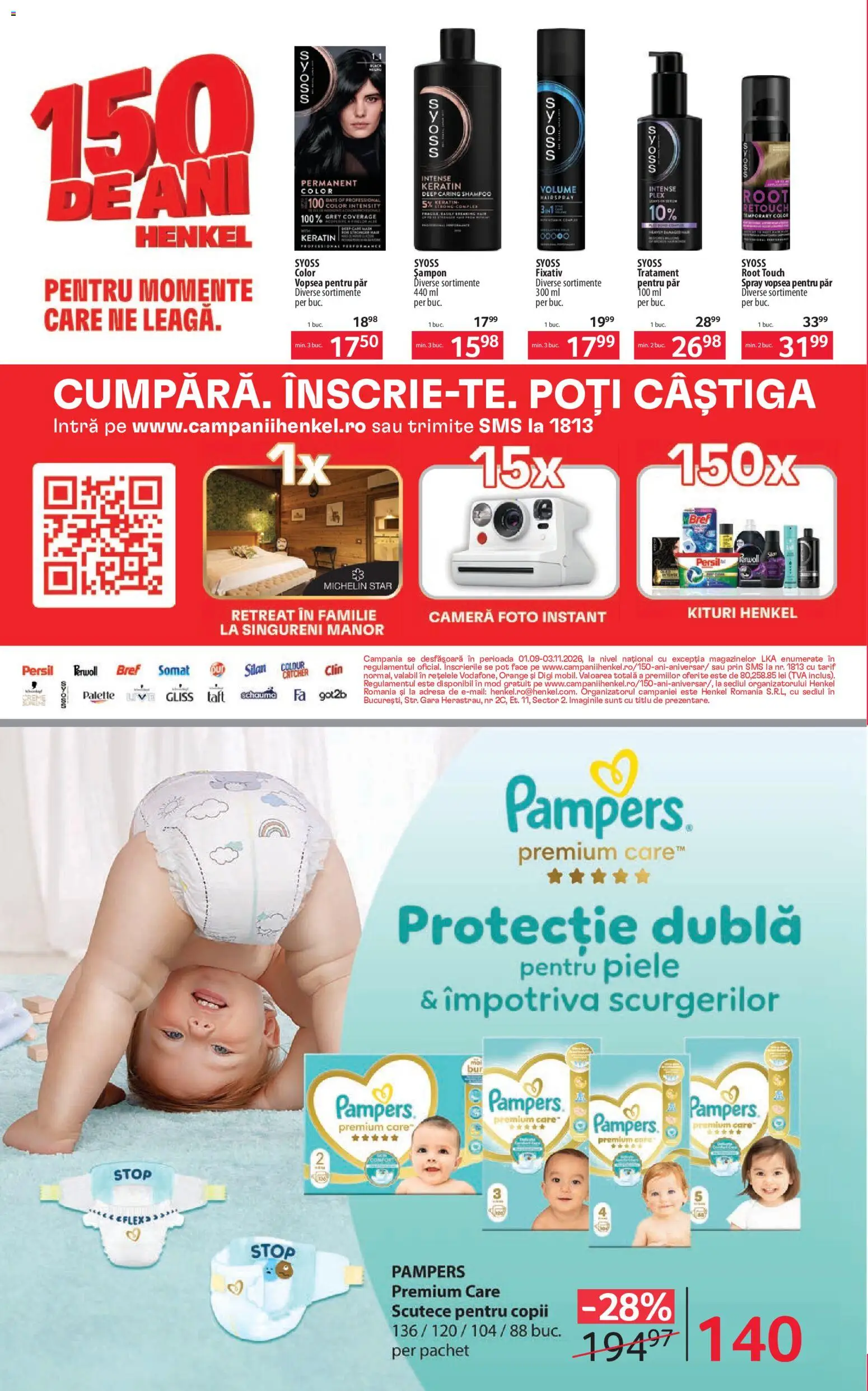 Noul catalog Selgros – valabil de la 18.09.2026 | Pagină: 16 | Produse: Silan, Pampers, Vopsea, Scutece