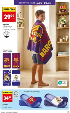 Pogląd oferty "Majtki damskie z wysokiem stanem, 3-pak*, rozm.: M-XL, 95% bawełny, 5% elastanu" - ważna od 04.05.2026 | Strona: 51 | Produkty: Majtki