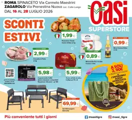 Anteprima del volantino Oasi volantino Zagarolo valido a partire dal 16/07/2026
