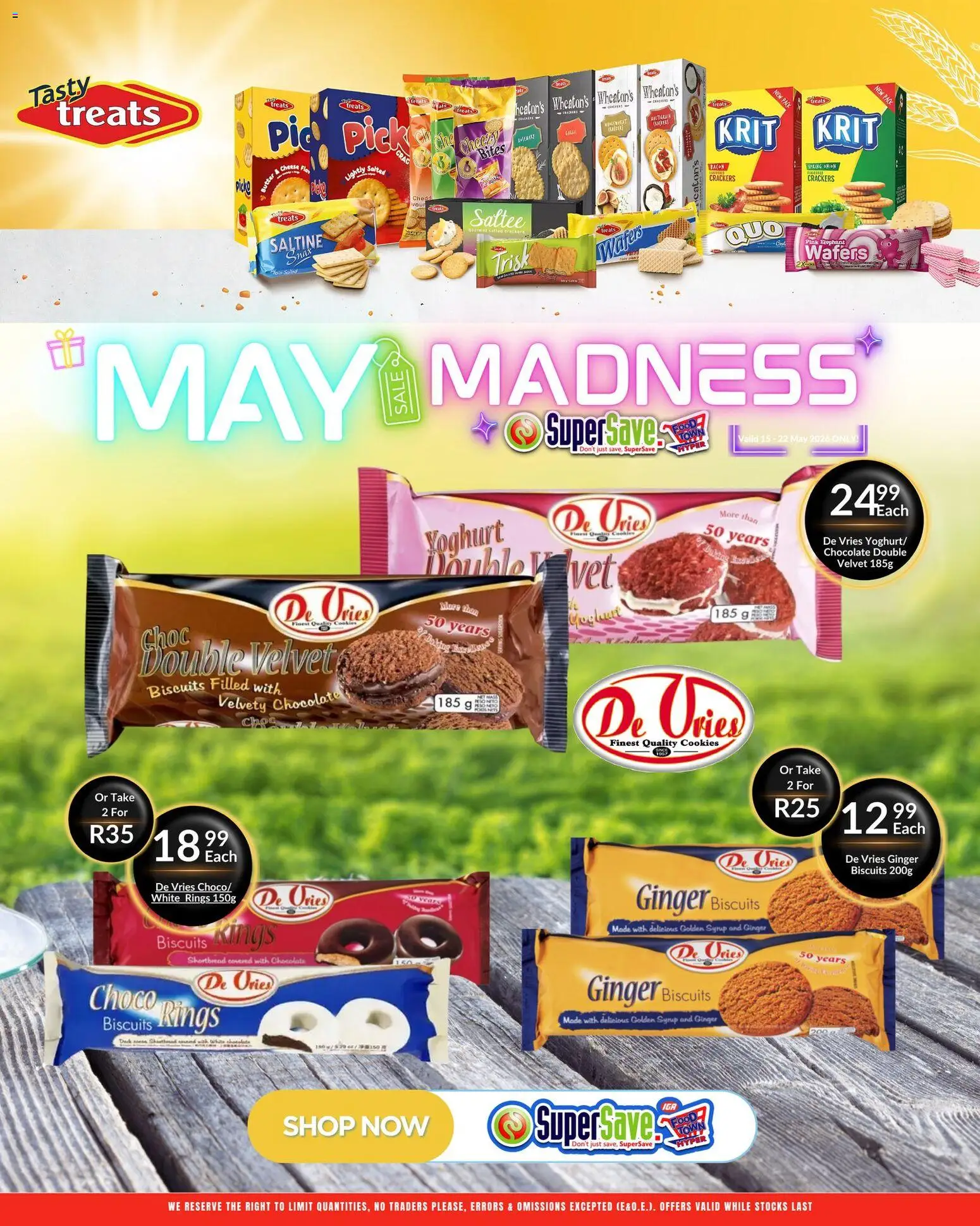 New Super Save catalogue – valid from 15.05.2026 | Page: 30 | Products: Yoghurt, Butter, Syrup, Bacon
