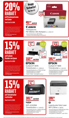 Interdiscount aktionen ab 08.06.2026 gültig | Seite: 14 | Produkte: Laserdrucker, Drucker, Epson