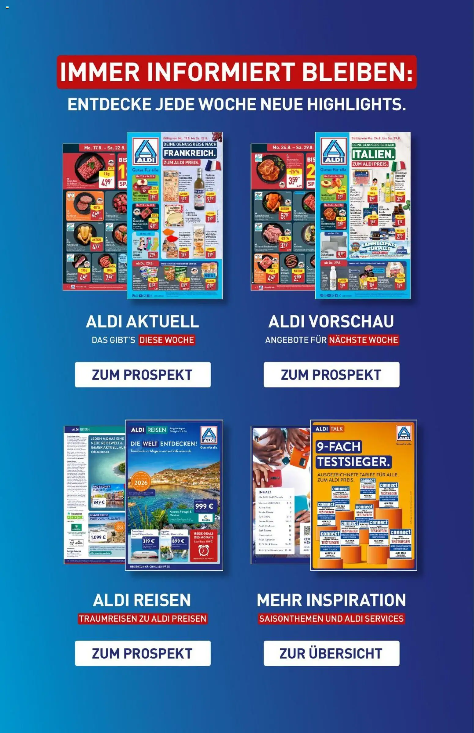 Aldi Prospekt – gültig ab 31.08.2026 | Seite: 39 | Produkte: Nektarinen, Magazin