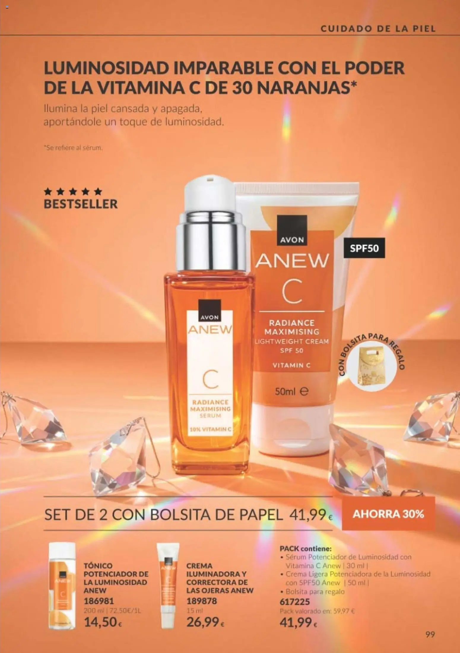 Catálogo AVON Black Friday │ válido desde el 01/11/2026 | Página: 99 | Productos: Sérum, Crema